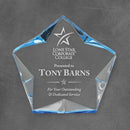 Spectra Superstar Acrylic Corporate Award - Blue - AndersonTrophy.com