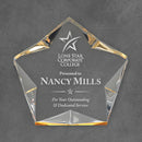 Spectra Superstar Acrylic Corporate Award - Gold - AndersonTrophy.com