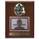 Sport Blaster Soccer Photo Plaque - Black Oak - AndersonTrophy.com