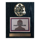 Sport Blaster Soccer Photo Plaque - Black Oak - AndersonTrophy.com