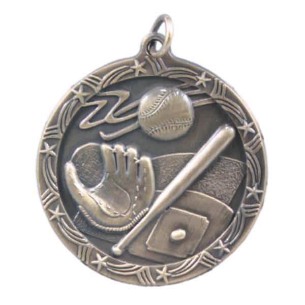 ST Baseball Themed Medal - AndersonTrophy.com