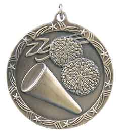 ST Cheer Themed Medal - AndersonTrophy.com