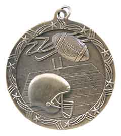 ST Football Themed Medal - AndersonTrophy.com