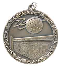 ST Volleyball Themed Medal - AndersonTrophy.com