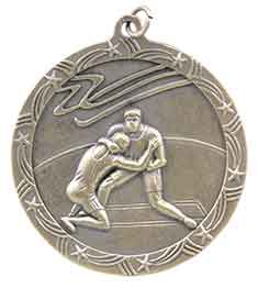 ST Wrestling Themed Medal - AndersonTrophy.com