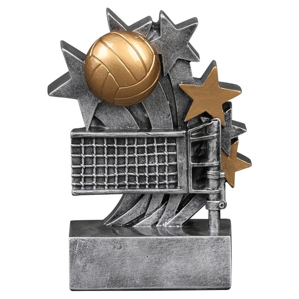 Star Blast Volleyball Resin - AndersonTrophy.com
