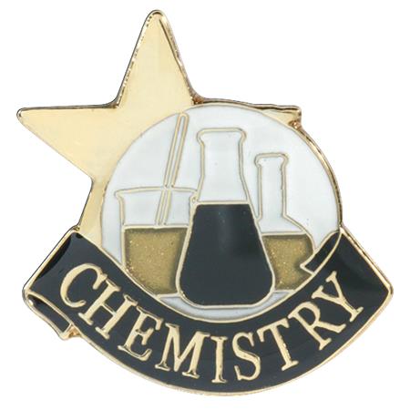 Star Chemistry Themed Pin - AndersonTrophy.com