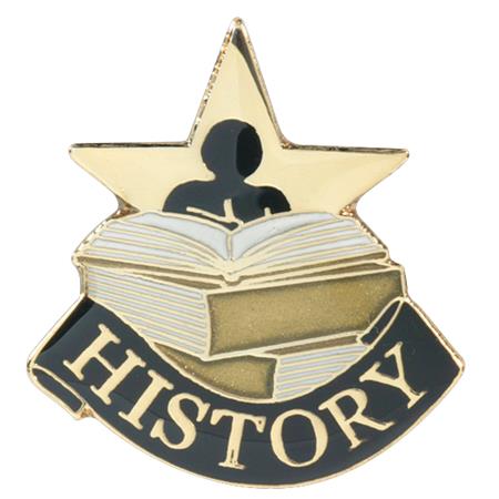 Star History Themed Pin - AndersonTrophy.com