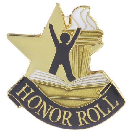Star Honor Roll Themed Pin - AndersonTrophy.com