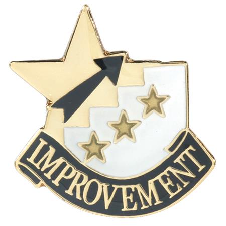 Star Improvement Themed Pin - AndersonTrophy.com