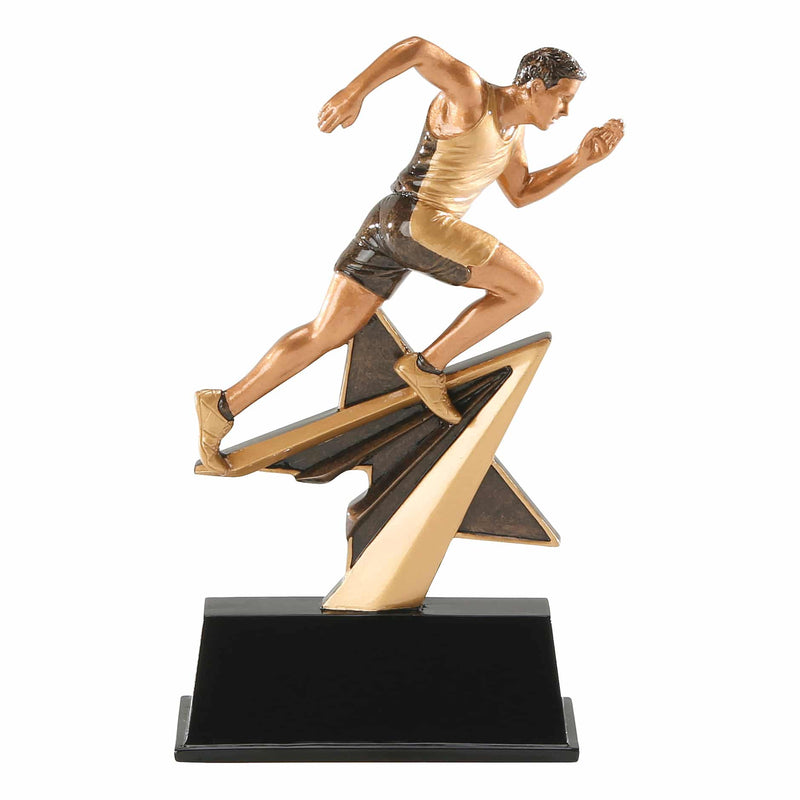 Star Power Sport Male Track Resin - AndersonTrophy.com