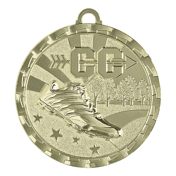 Star Shine Cross Country Medals - AndersonTrophy.com