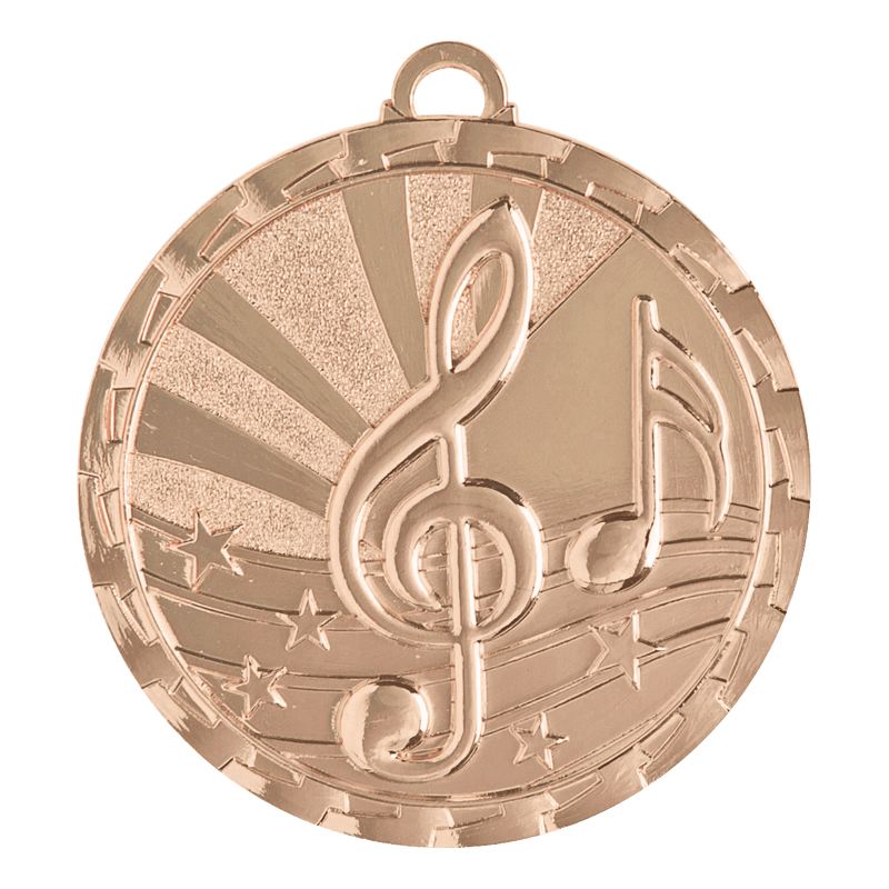 Star Shine Music Medals - AndersonTrophy.com