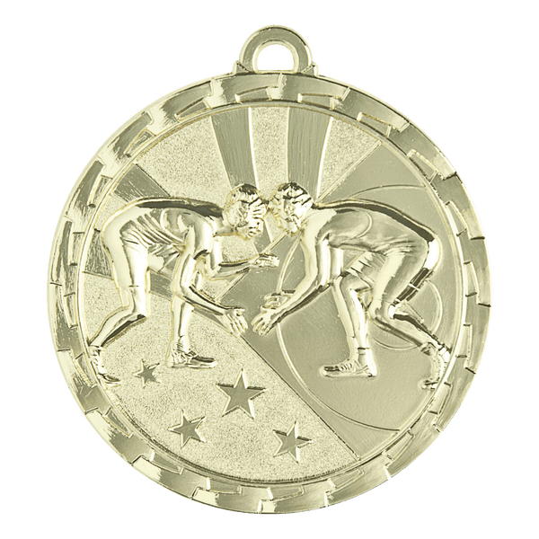 Star Shine Wrestling Medals - AndersonTrophy.com