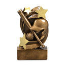 Star Swirl Baseball Resin - AndersonTrophy.com