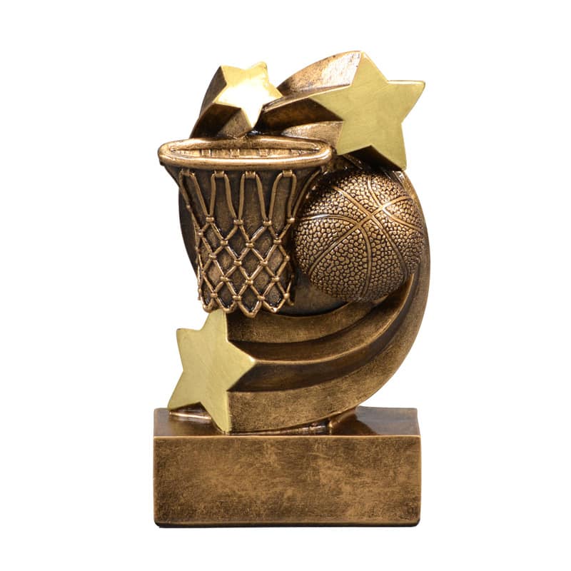 Star Swirl Basketball Resin - AndersonTrophy.com