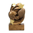 Star Swirl Football Resin - AndersonTrophy.com