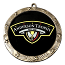 Star Wreath Custom Insert Medal - AndersonTrophy.com