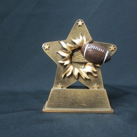 Sunburst Football Resin - AndersonTrophy.com