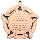 Super Star Golf Themed Medal - AndersonTrophy.com