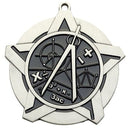 Super Star Math Themed Medal - AndersonTrophy.com