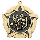 Super Star Music Themed Medal - AndersonTrophy.com