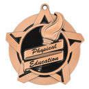 Super Star Physical Education Themed Medal - AndersonTrophy.com