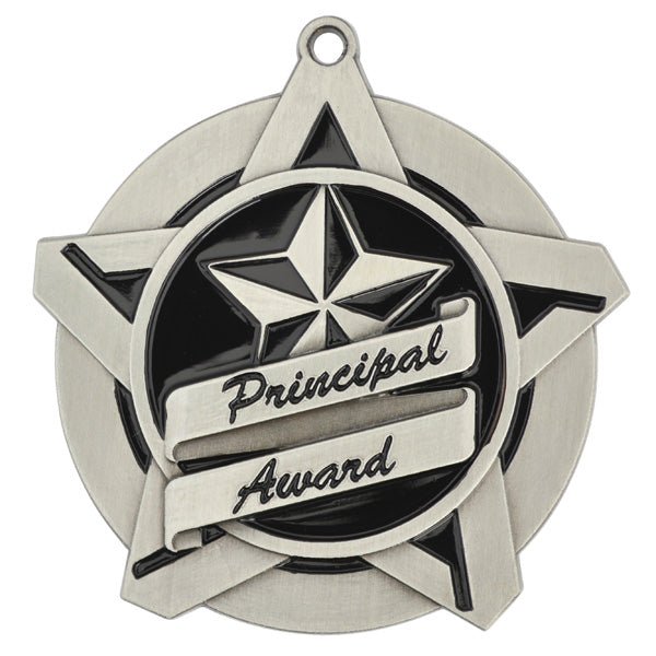 Super Star Principal's Award Themed Medal - AndersonTrophy.com