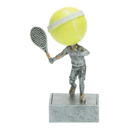 Tennis Bobblehead Resin - AndersonTrophy.com