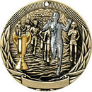 Tri-Colored Cross Country Themed Medals - AndersonTrophy.com
