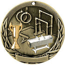 Tri-Colored Gymnastics Themed Medals - AndersonTrophy.com