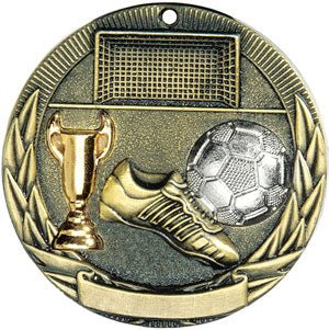 Tri-Colored Soccer Themed Medals - AndersonTrophy.com