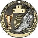 Tri-Colored Track Themed Medals - AndersonTrophy.com