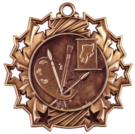TS Art Themed Medal - AndersonTrophy.com