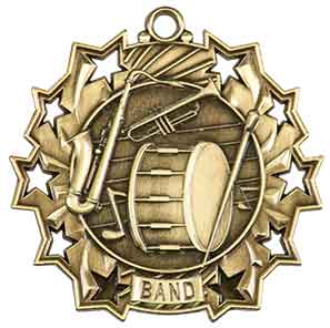 TS Band Themed Medal - AndersonTrophy.com