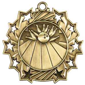 TS Bowling Themed Medal - AndersonTrophy.com