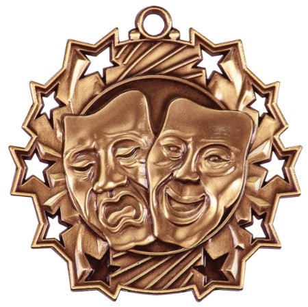 TS Drama Themed Medal - AndersonTrophy.com