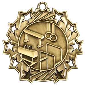 TS Gymnastics Themed Medal - AndersonTrophy.com