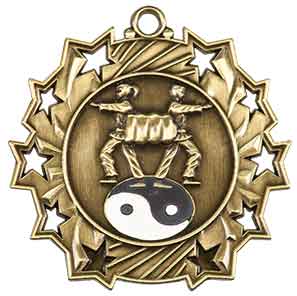 TS Martial Arts Themed Medal - AndersonTrophy.com