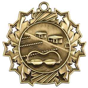 TS Swim Themed Medal - AndersonTrophy.com