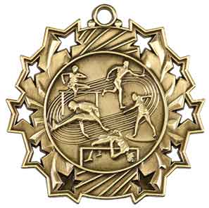 TS Track & Field Themed Medal - AndersonTrophy.com