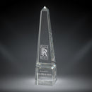 Vespa Obelisk Crystal Award - AndersonTrophy.com