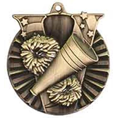 VM Cheer Themed Medal - AndersonTrophy.com
