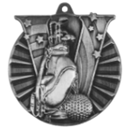 VM Golf Themed Medal - AndersonTrophy.com