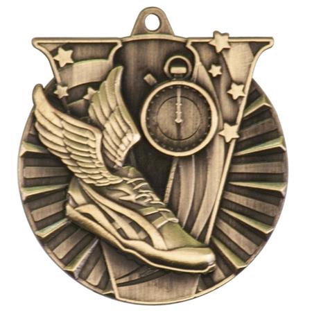 VM Track Themed Medal - AndersonTrophy.com