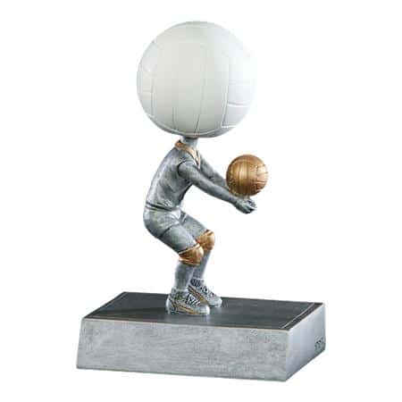 Volleyball Bobblehead Resin - AndersonTrophy.com