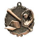 Wreath II Baseball Medals - AndersonTrophy.com