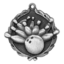 Wreath II Bowling Medals - AndersonTrophy.com