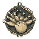 Wreath II Bowling Medals - AndersonTrophy.com