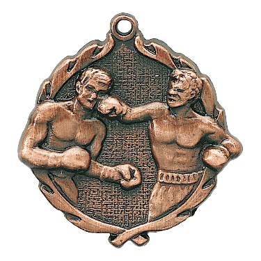 Wreath II Boxing Medals - AndersonTrophy.com